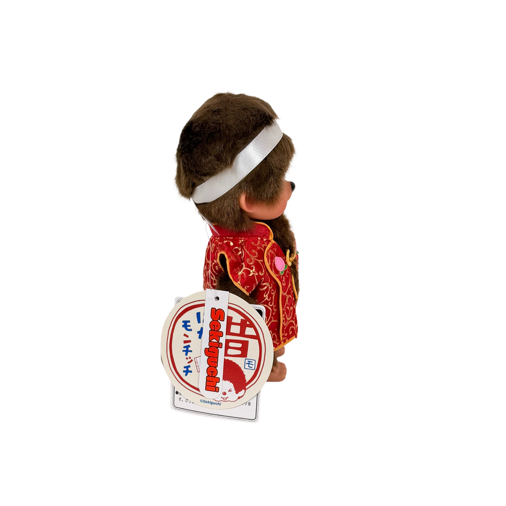 S碼 Monchhichi x 日本人形久月聯名日本童話系列桃太郎硬腳企款 - 男生