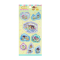 Monchhichi x Pompompurin 流沙立體貼紙-綠色