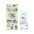Monchhichi x Pompompurin 流沙立體貼紙-綠色