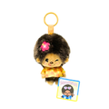 景品Monchhichi 夏威夷黑皮系列掛飾 - 男生黃色恤衫