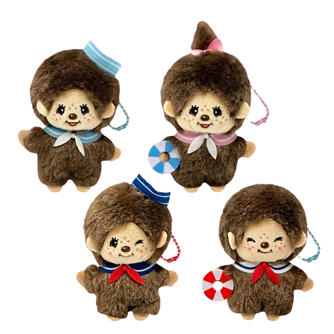 景品吊飾 Monchhichi 水手系列－一套（4款）