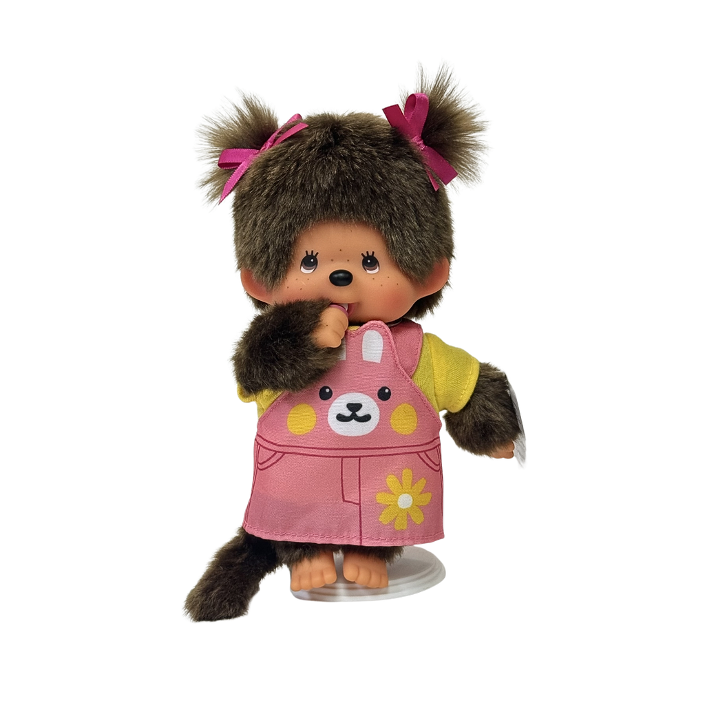 S碼 Monchhichi 動物工人裙－女－兔子
