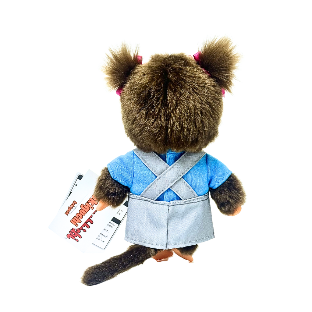 S碼 Monchhichi 動物工人褲－女－貓