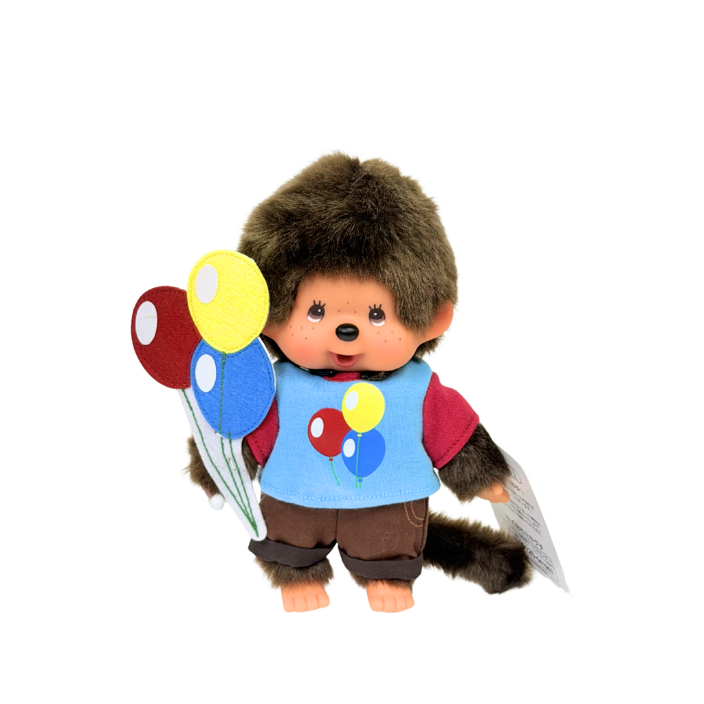 S碼 Monchhichi 氣球男生