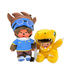 數碼暴龍系列 S碼 阿古獸 X Bebichhichi＋S碼 太一 X Monchhichi
