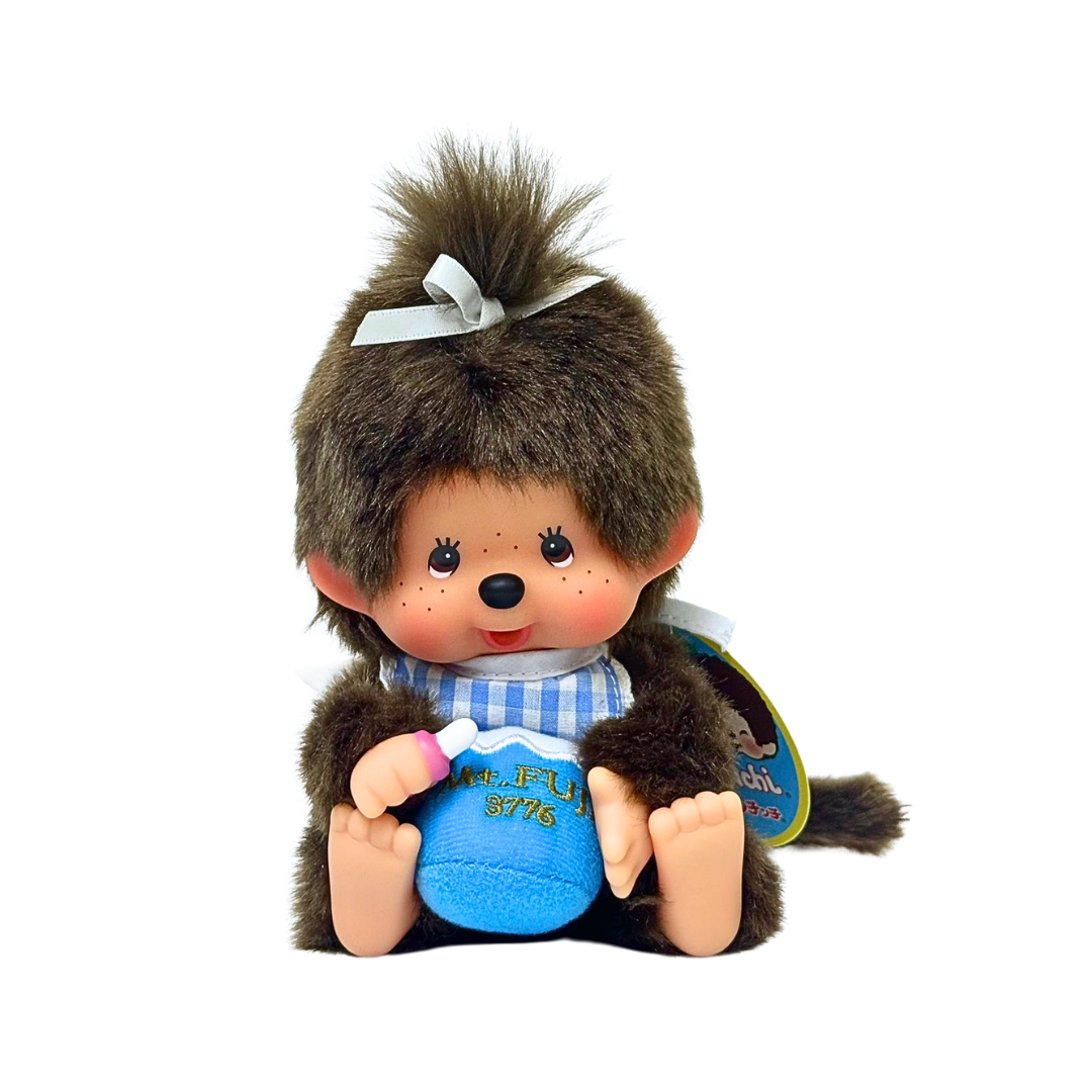 S码 日本商店限定 富士山 Monchhichi 坐坐款 男孩