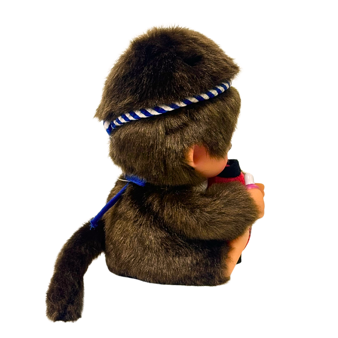 S码 日本商店限定－雷门 Monchhichi－坐姿款－男孩