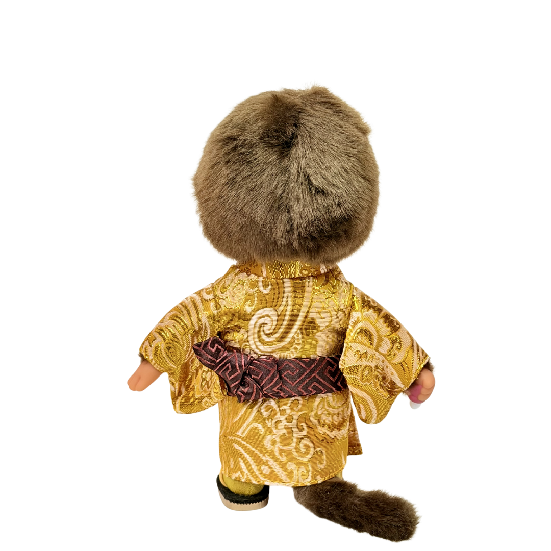 S碼 Monchhichi 金色和服店舖限定版
