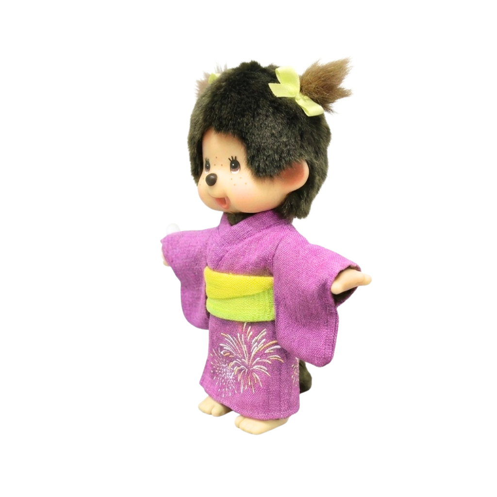S碼 Monchhichi 女孩 煙花和服