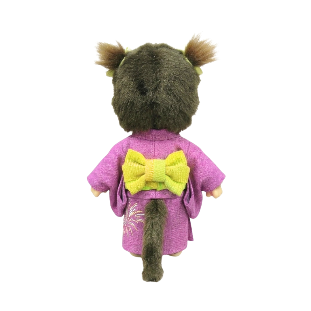 S碼 Monchhichi 女孩 煙花和服