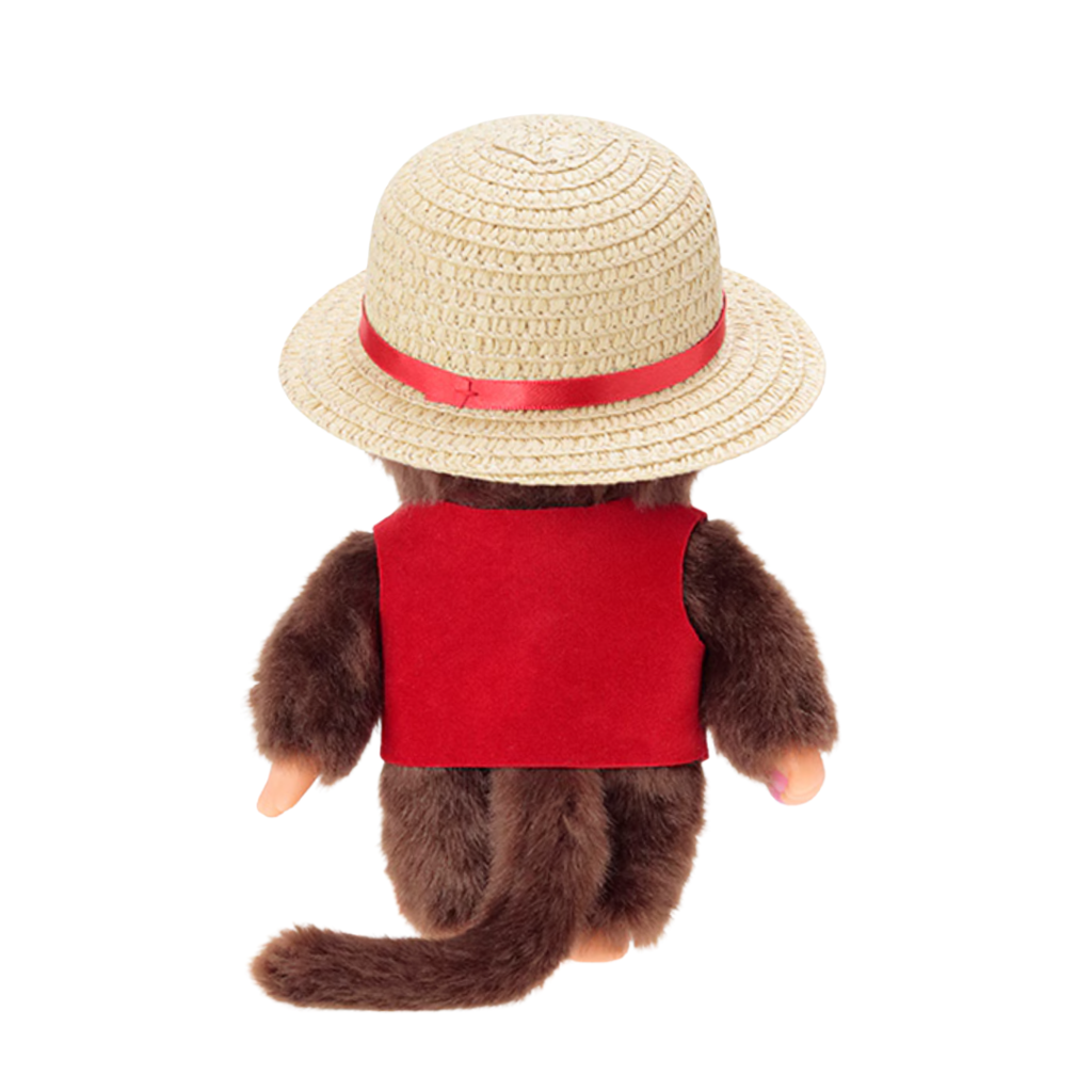 S碼 Monchhichi X ONE PIECE  路飛