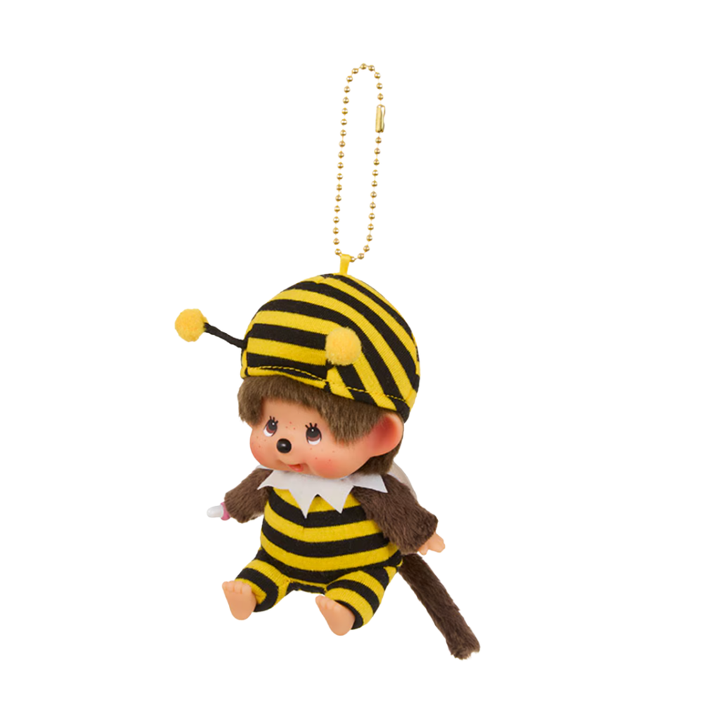 SS碼 吊飾 Monchhichi 甲蟲系列 －蜜蜂
