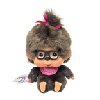XS 码 香港限定Monchhichi－大头眼镜粉色坐坐款－女生